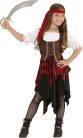 WIDMANN MILANO Party Fashion - Gyermek kalóz  lány jelmez(4-5 éves)