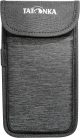 Tatonka Smartphone Case L – fekete, védőtok okostelefonokhoz, belső méret 14 × 7 cm, tépőzáras fedél, Gyári csomagolás nélkül