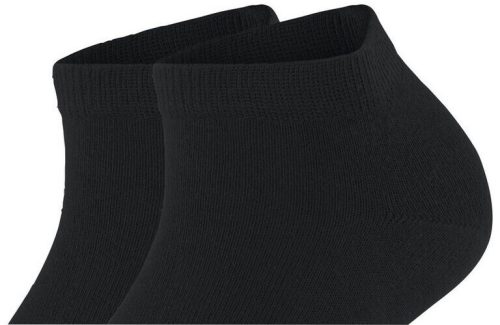 FALKE női bokazokni – pamut,(2 pár) fekete, 35–38 méret