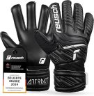 Reusch Attrakt Solid Junior gyerek kapuskesztyű – fekete, méret -5