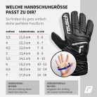 Reusch Attrakt Solid Junior gyerek kapuskesztyű – fekete, méret -5