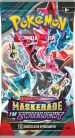 Pokémon Kártyajáték – Karmesin & Purpur Twilight Masquerade Booster Csomag (6 booster), Német verzó