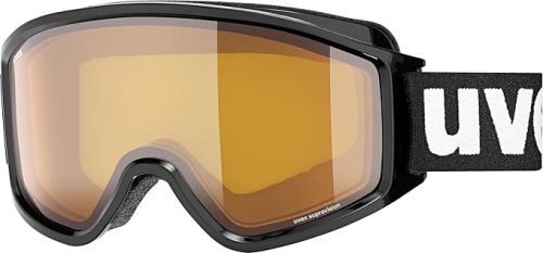 Uvex g.gl 3000 LGL unisex síszemüveg – fekete keret, Laser Gold Lite Blue lencse, univerzális méret