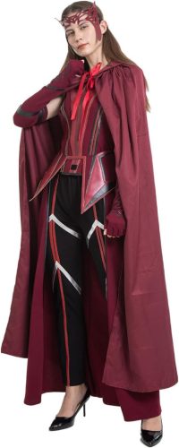 Wanda Maximoff teljes jelmez szett, maszkkal, köpennyel és nadrággal, XXL méret