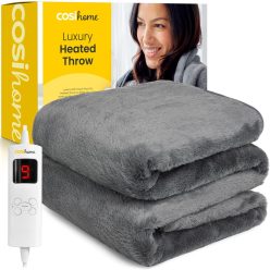   Cosi Home Luxury elektromos melegítő takaró ( 180 x 130 cm) szürke