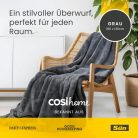 Cosi Home Luxury elektromos melegítő takaró ( 180 x 130 cm) szürke