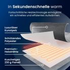 Cosi Home Luxury elektromos melegítő takaró ( 180 x 130 cm) szürke