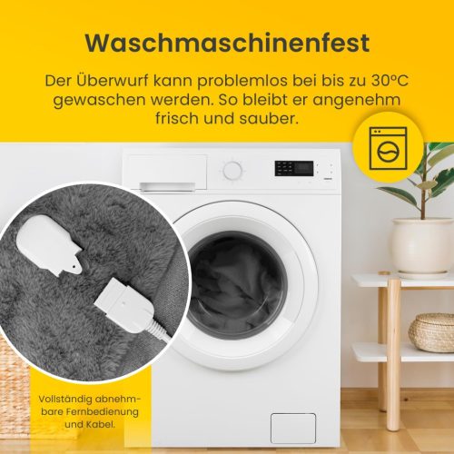 Cosi Home Luxury elektromos melegítő takaró ( 180 x 130 cm) szürke