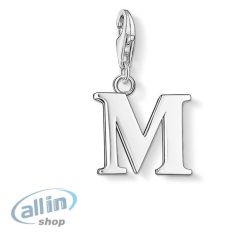 Thomas Sabo M betű ezüst charm 0187-001-12