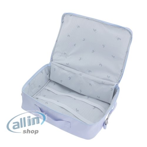  Cambrass Celeste Paris  bőrönd 12x47x36 cm-égkék