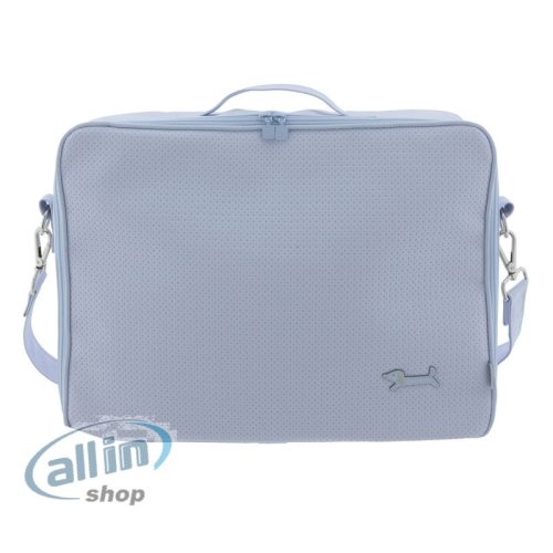  Cambrass Celeste Paris  bőrönd 12x47x36 cm-égkék