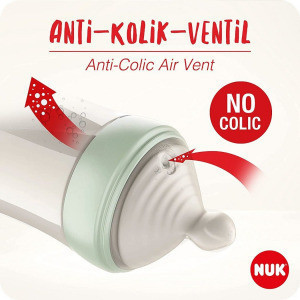 NUK Nature Sense 260ml cumisüveg zöld