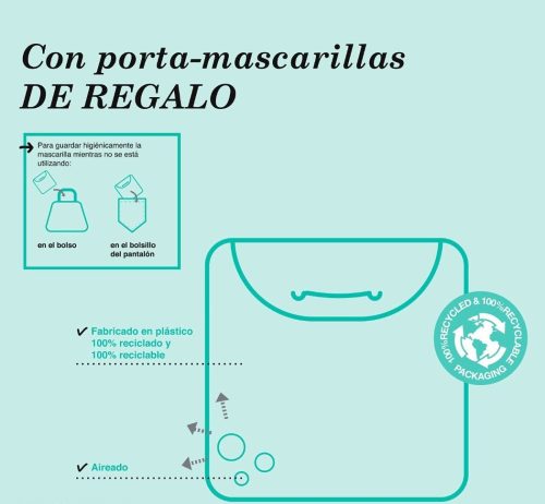 SUAVINEX újrafelhasználható higiénikus gyermekmaszkok 3-5 éves korig