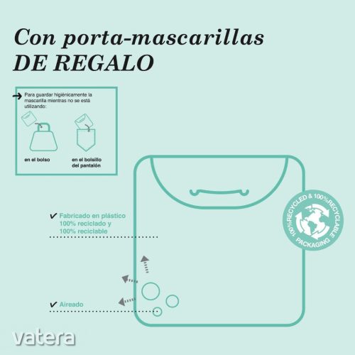 SUAVINEX újrafelhasználható higiénikus gyermekmaszkok 6-10 éves korig