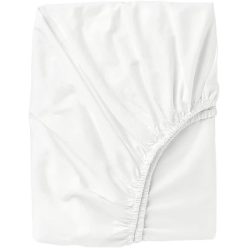   Pirulos 40300001 - kiságy lepedő, 100% pamut , 60 x 120, fehér