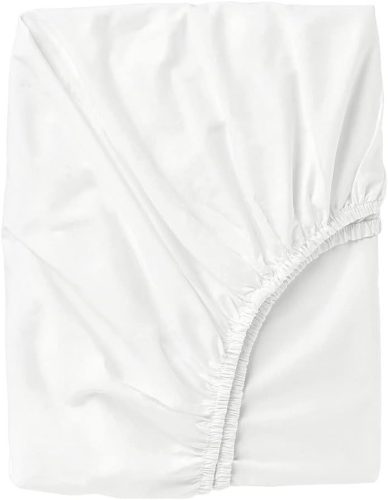 Pirulos 40300001 - kiságy lepedő, 100% pamut , 60 x 120, fehér