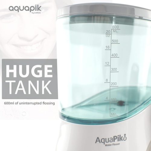 Aquapik 100 - Professzionális fog- és orröblítő 7 multifunkcionális fúvókával