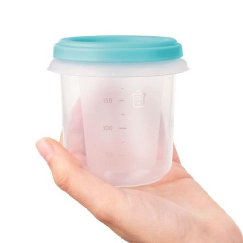 Miniland 89565  készlet 10 db légmentesen záródó tartályból 200 ml - Mediterrán