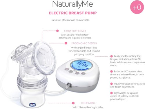 Chicco Naturally Me elektromos mellszívó 