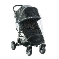   Baby Jogger babakocsi időjárásálló huzat és esővédő | City Mini 2-höz (4 kerekű) | Távol tartja az esőt, a havat és a szelet