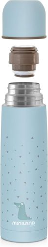 Miniland 89218 Baby  termosz 500 ml-es, égkék és rózsaszín