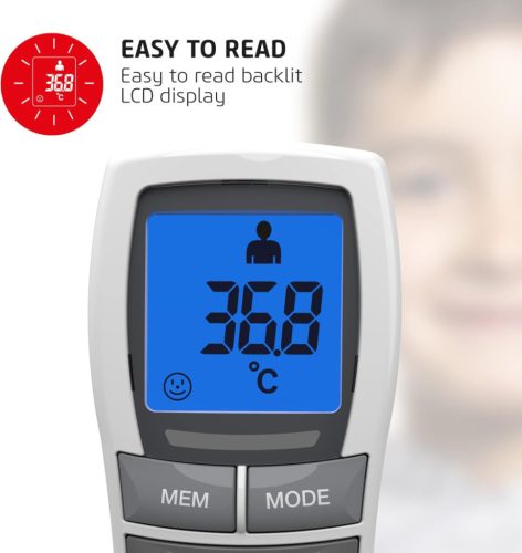 Salter TE-250-EU érintésmentes infravörös hőmérő