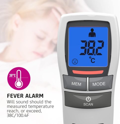 Salter TE-250-EU érintésmentes infravörös hőmérő