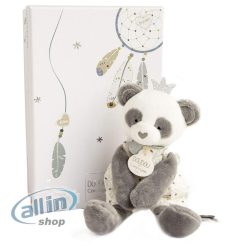   Doudou et Compagnie ATTRAP-REVE DC3540 Panda Marionette Szürke