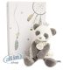 Doudou et Compagnie ATTRAP-REVE DC3540 Panda Marionette Szürke