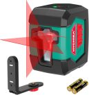 HYCHIKA keresztlézeres  vízszintező , 15 m, kézi/automatikus , IP54, 360°-ban forgó mágneses alap, szintező eszköz