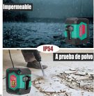 HYCHIKA keresztlézeres  vízszintező , 15 m, kézi/automatikus , IP54, 360°-ban forgó mágneses alap, szintező eszköz