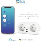 Garza Smart, Smart dupla Wifi csatlakozó 2 kimenettel és 2 USB porttal