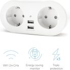 Garza Smart, Smart dupla Wifi csatlakozó 2 kimenettel és 2 USB porttal