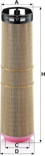 MANN-FILTER C 12 178/2 Légszűrő MERCEDES-BENZ E-osztály