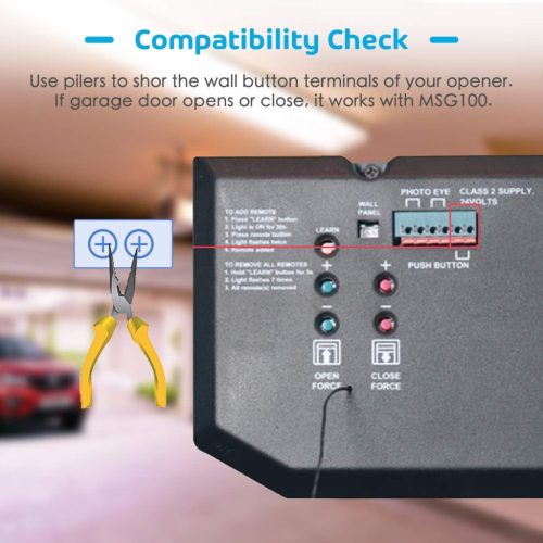 Flysocks WiFi intelligens garázsajtónyitó