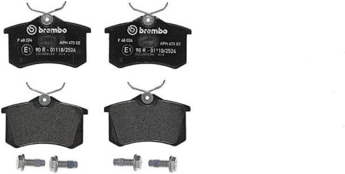 BREMBO P 68 024 Fékbetét készlet(Renault, Citroen)