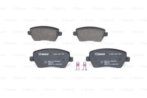 Bosch BP2697 BOSCH 0 986 424 795 Fékbetét készlet-(Renault)