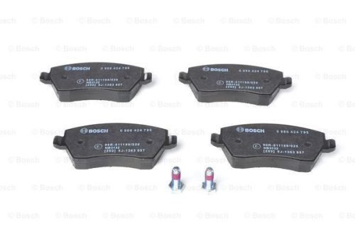 Bosch BP2697 BOSCH 0 986 424 795 Fékbetét készlet-(Renault)