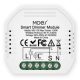 MOES WiFi 2 gangos fényerő-szabályozó kapcsoló modul DIY Smart Light LED szabályozható megszakító relé