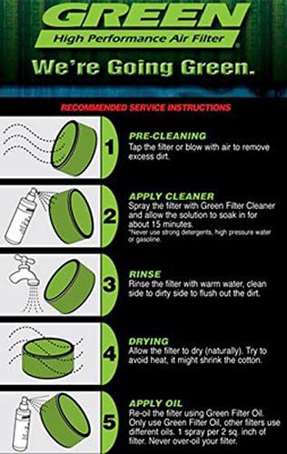 Green Filters G491619 levegőszűrő(Ford,mazda)