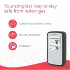 AIRTHINGS 223 Corentium Home radon mérő sugárzásmérő