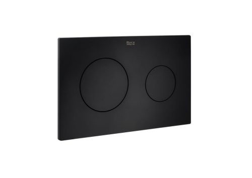 Roca PL10 DUAL (ONE) nyomólap Wc-hez , matt fekete