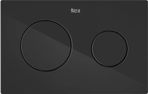 Roca PL10 DUAL (ONE) nyomólap Wc-hez , matt fekete