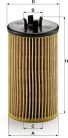 MANN-FILTER HU 612/2 x Olajszűrő