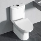  Fekete WC-öblítőgomb 