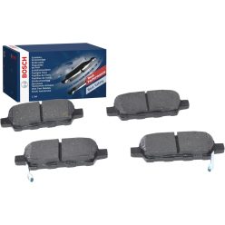   Bosch BP1000 Fékbetétek - Hátsó tengely - ECE-R90 minősítés - 1 készlet 4 fékbetét-(Nissan, Infiniti)