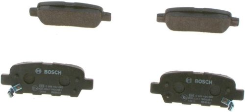 Bosch BP1000 Fékbetétek - Hátsó tengely - ECE-R90 minősítés - 1 készlet 4 fékbetét-(Nissan, Infiniti)