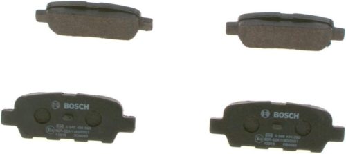 Bosch BP1000 Fékbetétek - Hátsó tengely - ECE-R90 minősítés - 1 készlet 4 fékbetét-(Nissan, Infiniti)
