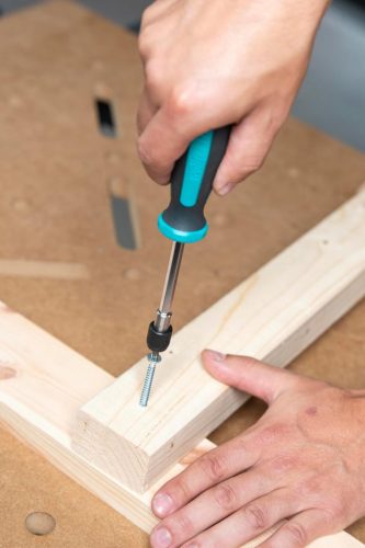 wolfcraft kézi csavarhúzó bittartóval, hosszú I 8725000 I