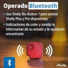 Shelly BLU Button Bluetooth távirányító,piros